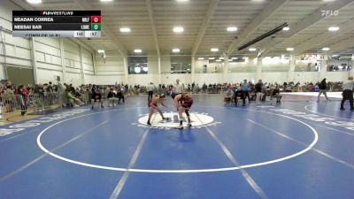 124 lbs Consi Of 16 #1 - Neadan Correa, Milford vs Neesai Sar, Lowell