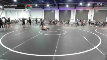 70 lbs Quarterfinal - Evalyn Martinez, Mat Rats Rebooted vs Lukas Orozco, Threshold WC