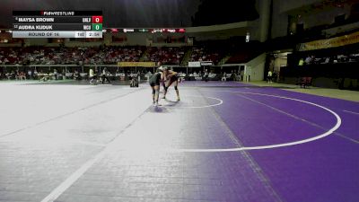 131 lbs Round Of 16 - Maysa Brown, UNLV (W) vs Audra Kuduk, West Chester (W)