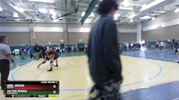 132 lbs Cons. Round 2 - Victor Rueda, Penninsula vs Abel Ardon, Knight