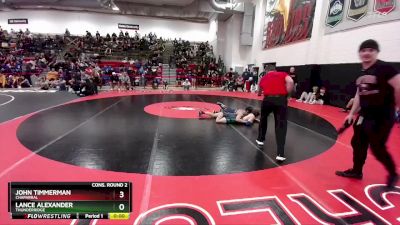 120 lbs Cons. Round 2 - Lance Alexander, ThunderRidge vs John Timmerman, Chaparral