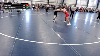 Elite 141 lbs Champ. Round 3 - Kale Petersen, Iowa vs Dom Vinci, Cortland State