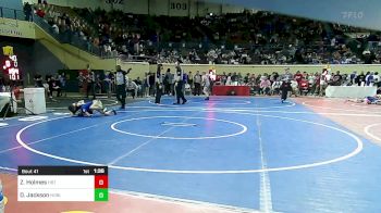 84 lbs Round Of 32 - Zayde Holmes, Hobart vs Deklan Jackson, Noble MS