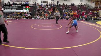 135 lbs Cons. Semi - Naima Rodriguez, Fauquier High School vs Shamari Smith, South Dade High School