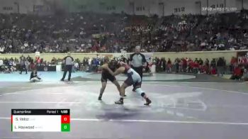 165 lbs Quarterfinal - Symphony Veloz, Elgin vs Lily Haywood, Wilburton/Moyers