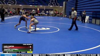 120 lbs Cons. Round 4 - Timothy Luttrell, Smiths Station Hs vs Jack Carter, Huntsville