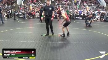 100 lbs Champ. Round 1 - Mickey Kaisi, Holt WC vs Daniel Reifenberg, Plymouth Canton WC