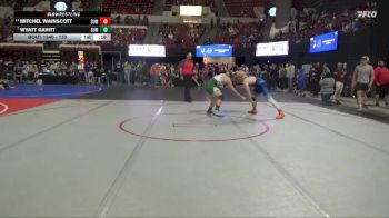 170 lbs 3rd Place Match - Mitchel Wainscott, Powell Wrestling Club vs Wyatt Gavitt, HUGHESVILLE SPARTANS