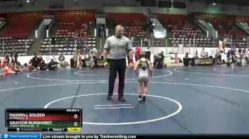 52 lbs Round 3 (4 Team) - Maxwell Golden, MI Pitbulls vs Grayson Burghardt, Junior Panther WC