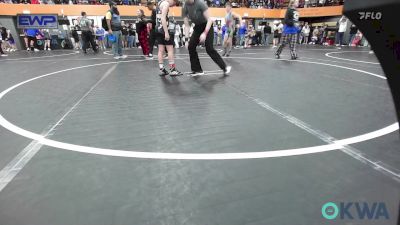 85 lbs Round Of 16 - Takoda Caudle, Lone Grove Takedown Club vs Aaron Delgado, F-5 Grappling