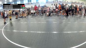 76-80 lbs Quarterfinal - Ayden Rubino, Barracuda vs Aaron Munoz, Eagle Empire