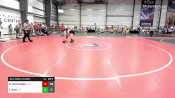 112 lbs Rr Rnd 2 - Braydan Lombreglia, Iron Horse vs Logan Katz, VA Patriots