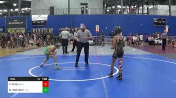 77 lbs Consi Of 4 - Vannak Khiev, Dream Crushers vs Maddox Stonitsch, Celtics WC