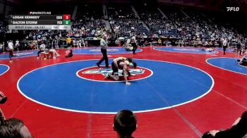 2A-157 lbs Cons. Round 1 - Logan Kennedy, Cook vs Dalton Storm, Pike County