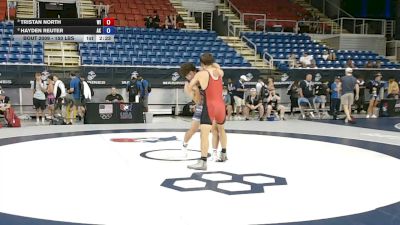 150 lbs Champ. Rd Of 16 - Tristan North, Wisconsin vs Hayden Reuter, Alaska