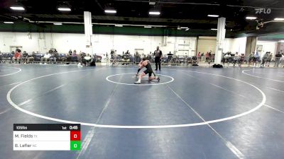 105 lbs Consi Of 16 #2 - Maddox Fields, TX vs Brandon Lefler, NC