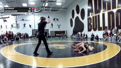 145 lbs Round 4 (16 Team) - Taylor Cutler, Adrian vs Lili Ujfalvi, Gannon University