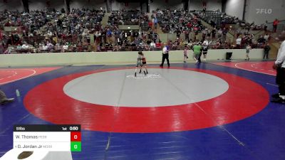 51 lbs Round Of 16 - William Thomas, Pedraza Wrestling vs David Jordan Jr, Morris Fitness Wrestling Club