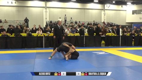 Shai Iftar A. G. Esquilin vs Alexis Ortiz 2024 World IBJJF Jiu-Jitsu No-Gi Championship