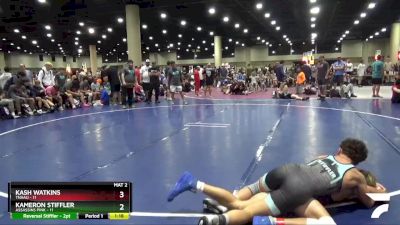 132 lbs Quarters & 3rd Wb (32 Team) - Kash Watkins, TNAAU vs Kameron Stiffler, Assassins Pink