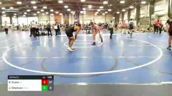 182 lbs Rr Rnd 3 - Brody Evans, Young Guns Orange vs Jadon Stephson, Ground Up Guyz