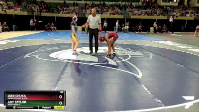 125 lbs Round 2 - Joni Chuka, Montgomery Blair vs Ady Taylor, Northern-G