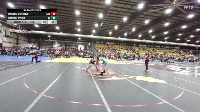 144 lbs Cons. Semi - Uzziah Voss, Nebraska Elite vs Daniel Dorsey, American Outlaws Wrestling