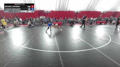 144 lbs Cons. Rd Of 16 - Michael Chatman, BTS Midway vs Karson Reinhardt, Sebolt Wrestling Academy
