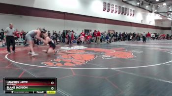 215 lbs Quarterfinal - Hancock Jayce, Southport vs Blake Jackson, Fishers