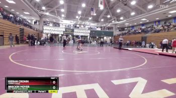 113 lbs Champ. Round 2 - Breckin Moyer, Del Norte (San Diego) vs Kieran Cronin, Torrey Pines