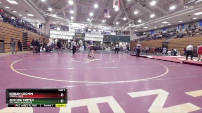 113 lbs Champ. Round 2 - Breckin Moyer, Del Norte (San Diego) vs Kieran Cronin, Torrey Pines