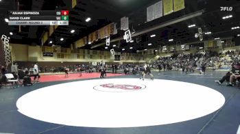 138 lbs Champ. Round 3 - Julian Espinoza, Cerritos vs David Clark, Vacaville