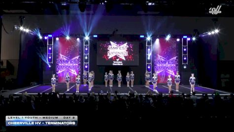 CheerVille HV - Terminators [2026 L1 Youth - Medium DAY 2] 2026 JAMfest Cheer Super Nationals