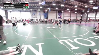 132 lbs Rr Rnd 2 - Michael Fudge, PSF Wrestling Academy vs Scotty Moreau, Doughboy Gold