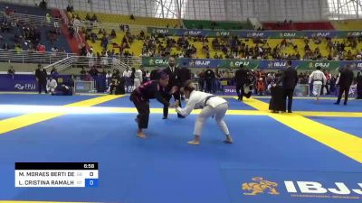 MARIANA MORAES BERTI DE ANDRADE vs LARA CRISTINA RAMALHO CASSIANO ...