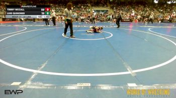 67 lbs Round Of 64 - Timmy McCall, Raw Wrestling Club vs Luis Quinones, Top Rank Hammers