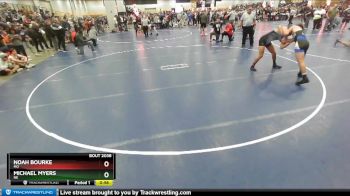 160 lbs Champ. Round 4 - Michael Myers, NE vs Noah Bourke, MO