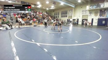 120 lbs Cons. Round 2 - Lily Galindo, Lakeside vs Elyzza Palomares, Perris