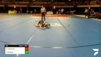 105 lbs Cons. Round 1 - Oriana Boling, La Plata vs Diana Flamenco, Albert Einstein