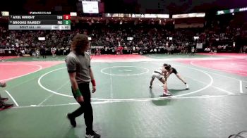 68 lbs Champ. Round 2 - Axel Wright, TWM1 vs Brooks Ramsey, PWCA