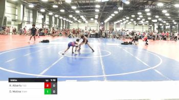 106 lbs Rr Rnd 1 - Ryder Alberty, Tiger Wrestling Club vs Dominic Molina, Team PANE