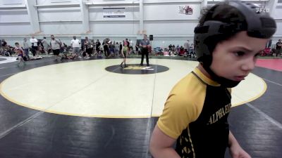 55 lbs Semifinal - Kai Parker, MI vs Benjamin Bortolussi, MI