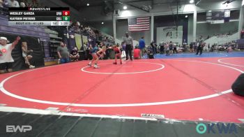 61 lbs Rr Rnd 2 - Wesley Garza, Sperry Wrestling Club vs Kaysen Peters, Collinsville Cardinal Youth Wrestling