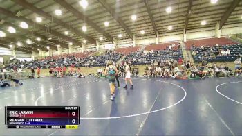 138 lbs Placement (16 Team) - Eric Larwin, Oregon 1 vs Reagan Luttrell, New Mexico 1
