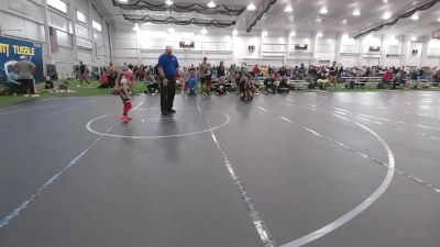 44 lbs Round 5 (8 Team) - Emmy Lashaway, Eastwood Eagles WC vs Kyrie Ewing, Donahue WA