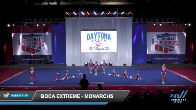Boca Extreme - Monarchs [2022 L1 Youth - D2 Day 1] 2022 NCA Daytona Beach Classic