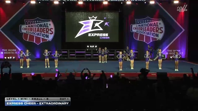 Express Cheer - Extraordinary [2026 L1 Mini - Small - B Day 1] 2026 NCA ...