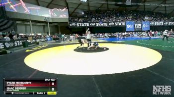 1A 106 lbs Cons. Round 2 - Isaac DeKriek, Mount Baker vs Tyler McManemy, Cascade Christian