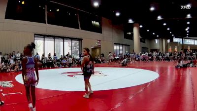 70 lbs Round 3 (4 Team) - Brynlee Dupree, AR- 15 Pink vs Kennedy Williams, BHWC/ Florida Supreme