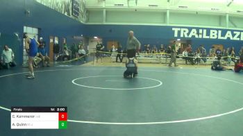 160 lbs Final - Chase Kammerer, Lincoln East vs Aidan Quinn, St James Academy